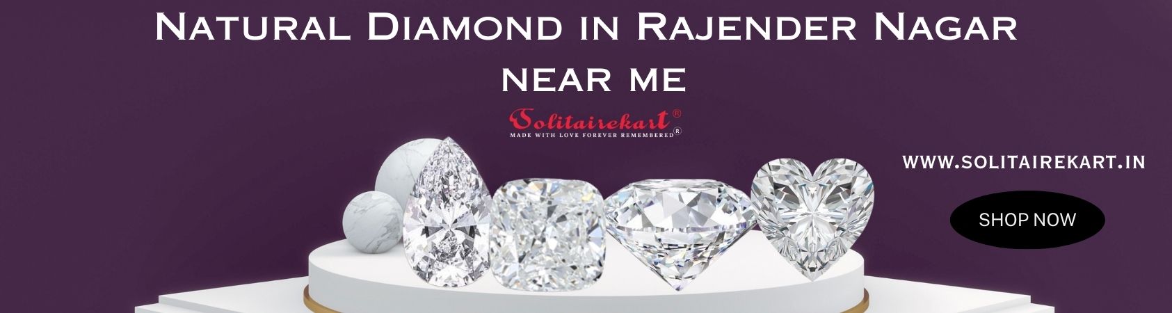 Discover the Timeless Beauty of Natural Diamond in Rajender Nagar near me